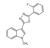 606098-03-7 structure, C17H12FN3O