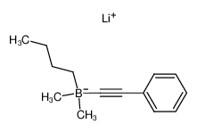 121826-82-2 lithium butyldimethyl(phenylethynyl)borate