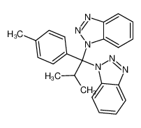 111508-09-9 1,1'-(2-methyl-1-(p-tolyl)propane-1,1-diyl)bis(1H-benzo[d][1,2,3]triazole)