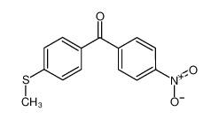 (4-methylsulfanylphenyl)-(4-nitrophenyl)methanone 127615-48-9