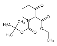 1-O-tert-butyl 2-O-ethyl 3-oxopiperidine-1,2-dicarboxylate 1245782-62-0