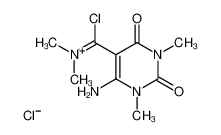 77012-46-5 structure, C9H14Cl2N4O2