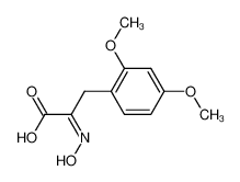 139109-55-0 (Z)-3-(2,4-dimethoxyphenyl)-2-(hydroxyimino)propanoic acid