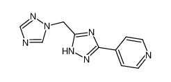 4-[5-(1H-1,2,4-Triazol-1-Ylmethyl)-1H-1,2,4-Triazol-3-yl]Pyridine 477852-54-3