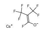 62498-12-8 structure, C4CsF7O