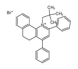 87444-95-9 spectrum, 1-(2,2-dimethyl-propyl)-2,4-diphenyl-5,6-dihydro-benzo[h]quinolinium, bromide