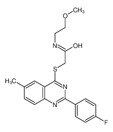 606132-94-9 structure, C20H20FN3O2S