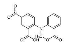 89459-26-7 2-(2-methoxycarbonylanilino)-5-nitrobenzoic acid