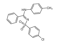 N2-p-Chlorbenzolsulfonyl-N1-p-tolylbenzamidin 31789-55-6