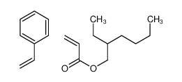 2-Ethylhexyl acrylate - styrene (1:1) 25153-46-2