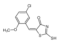 352700-55-1 structure, C11H8ClNO2S2