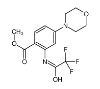 4-(4-吗啉)-2-[(2,2,2-三氟乙酰基)氨基]苯甲酸甲酯