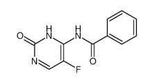 N-(5-fluoro-2-oxo-1H-pyrimidin-6-yl)benzamide 10357-07-0