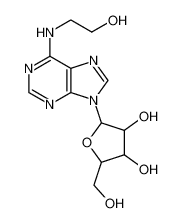 (2R,3R,4S,5R)-2-(6-((2-Hydroxyethyl)amino)-9H-purin-9-yl)-5-(hydroxymethyl)tetrahydrofuran-3,4-diol 4338-48-1