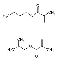 butyl 2-methylprop-2-enoate,(E)-2,5-dimethylhex-2-enoate 9011-53-4