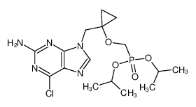 441784-88-9 structure, C16H25ClN5O4P