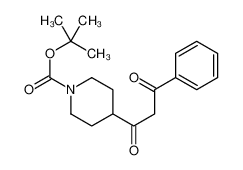 tert-Butyl 4-(3-oxo-3-phenylpropanoyl)piperidine-1-carboxylate 1017781-53-1