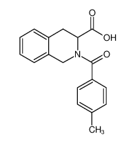 2-(4-甲基苯甲酰基)-1,2,3,4-四氢异喹啉-3-羧酸