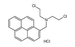 2-chloro-N-(2-chloroethyl)-N-(pyren-1-ylmethyl)ethanamine,hydrochloride 3765-68-2