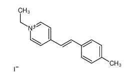 1-ethyl-4-[2-(4-methylphenyl)ethenyl]pyridin-1-ium,iodide