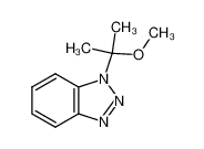 123622-12-8 spectrum, 2-(benzotriazol-1-yl)-2-methoxypropane