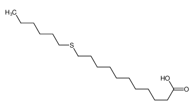 5455-21-0 structure, C17H34O2S