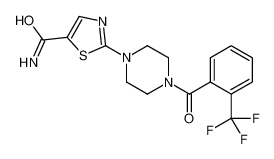 916888-66-9 structure, C16H15F3N4O2S