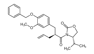 1321545-26-9 (S)-3-[(S)-2-(4-benzyloxy-3-methoxybenzyl)pent-4-enoyl]-4-isopropyloxazolidin-2-one