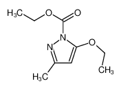 ethyl 5-ethoxy-3-methylpyrazole-1-carboxylate 90566-16-8