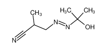 76680-66-5 spectrum, 3-((2-hydroxypropan-2-yl)diazenyl)-2-methylpropanenitrile