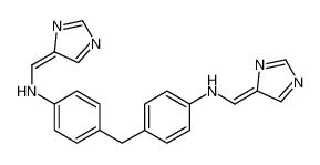 824976-07-0 N-(imidazol-4-ylidenemethyl)-4-[[4-(imidazol-4-ylidenemethylamino)phenyl]methyl]aniline