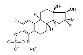 352431-50-6 structure, C18H19D4NaO5S