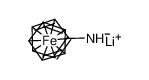 124201-63-4 structure, C10H3FeLiN