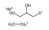 2597-92-4 structure, C5H12HgO2S