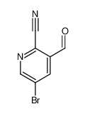 5-Bromo-3-formyl-2-pyridinecarbonitrile 1289119-90-9