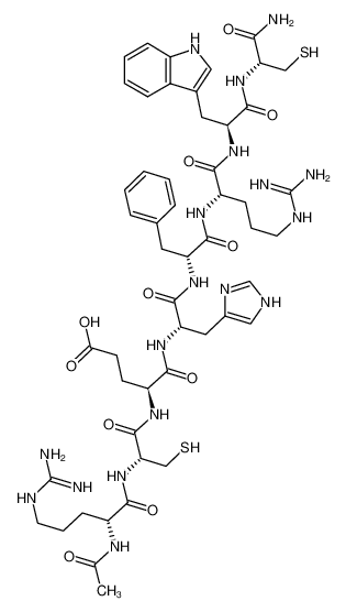 AC-D-ARG-CYS-GLU-HIS-D-PHE-ARG-TRP-CYS-NH2 819048-44-7