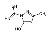 146120-04-9 5-羟基-3-甲基-1H-吡唑-1-硫代甲酰胺