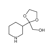 (2-piperidin-3-yl-1,3-dioxolan-2-yl)methanol