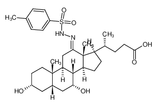 79580-95-3 3α,7α-dihydroxy-12-oxocholanic acid tosylhydrazone