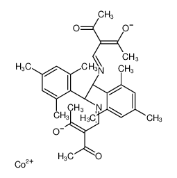 Cobalt(2+) (2E,2'E)-3,3'-{[(1R,2R)-1,2-dimesityl-1,2-ethanediyl]b is[nitrilo(E)methylylidene]}bis(4-oxo-2-penten-2-olate) 361346-80-7