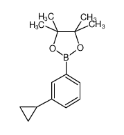 2-(3-cyclopropylphenyl)-4,4,5,5-tetramethyl-1,3,2-dioxaborolane 627526-56-1