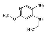 N4-乙基-6-甲氧基-吡啶-3,4-二胺图片