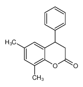 60813-66-3 6,8-dimethyl-4-phenyl-3,4-dihydrochromen-2-one