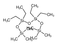 17866-60-3 3,3,5,5-tetraethyl-1,1,1,7,7,7-hexamethyl-tetrasiloxane