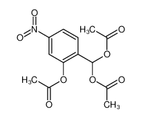 2-乙酰氧基-4-硝基-亚苄基二乙酸酯