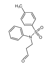 333383-70-3 spectrum, 4-methyl-N-(3-oxopropyl)-N-phenylbenzenesulfonamide