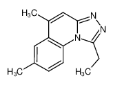 1-乙基-5,7-二甲基[1,2,4]三唑并[4,3-a]喹啉