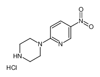 1-(5-Nitro-2-pyridinyl)piperazine hydrochloride (1:1)