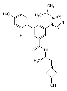 1000586-86-6 structure, C24H29FN6O2