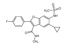 691856-35-6 structure, C20H19FN2O4S